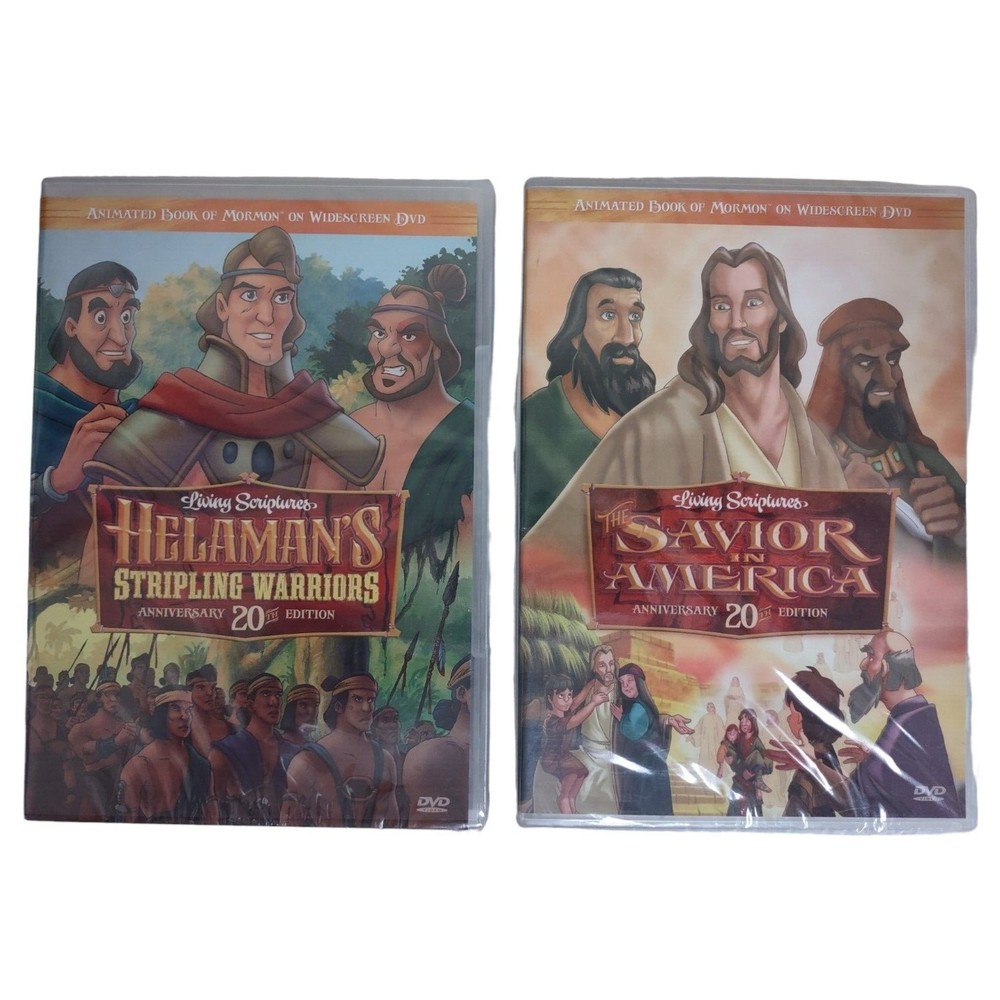 Living Scriptures Helaman's Stripling Warriors Savior In America Mormon LDS DVD